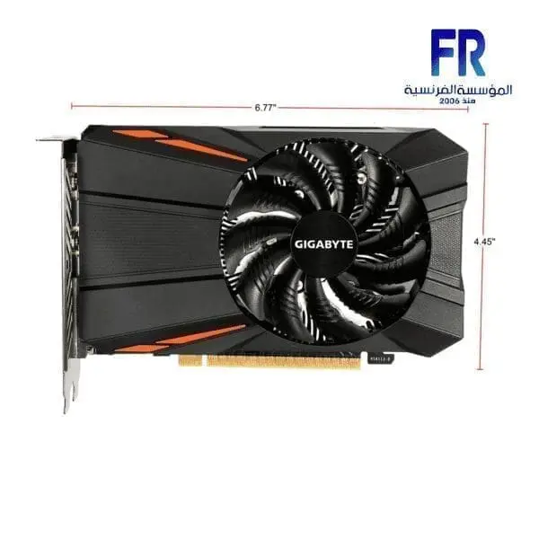 GIGABYTE GTX 1050TI 4GB DDR5 GRAPHIC CARD