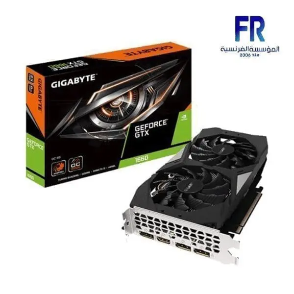 GIGABYTE GTX 1660 OC 6GB GRAPHIC CARD