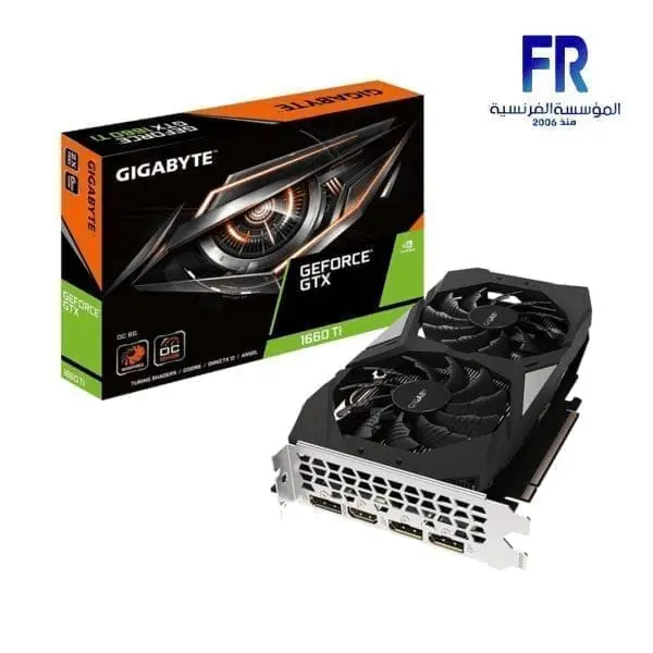 GIGABYTE GTX 1660 TI OC 6GB GRAPHIC CARD