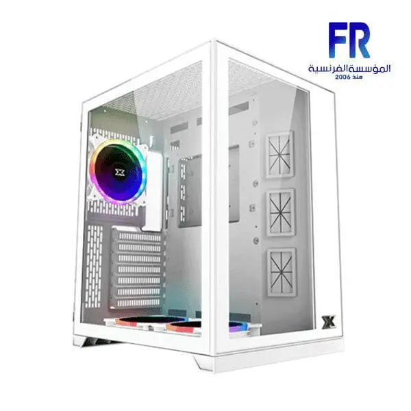 XIGMATEK AQUARIUS S ARCTIC ARGB WHITE MID TOWER CASE