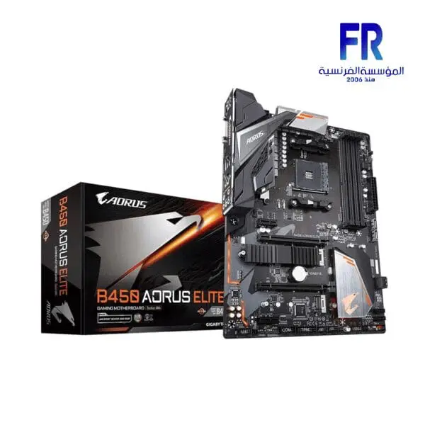 GIGABYTE B450 AORUS ELITE MOTHERBOARD