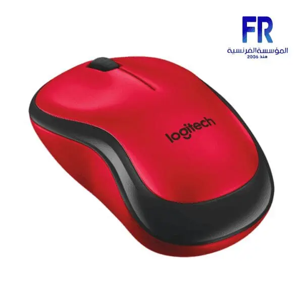 LOGITECH M220 RED SILENT WIRELESS MOUSE