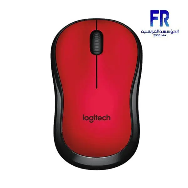 LOGITECH M220 RED SILENT WIRELESS MOUSE