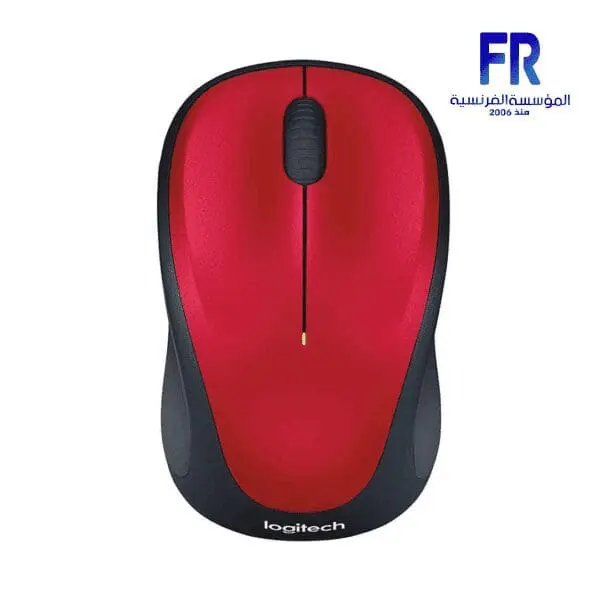 LOGITECH M235 RED WIRELESS MOUSE