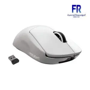 LOGITECH PRO X SUPERLIGHT WHITE WIRELESS GAMING MOUSE