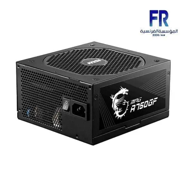 MSI MPG A750GF 750W Gold FULLY MODULAR POWER SUPPLY