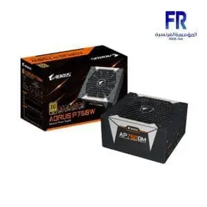 GIGABYTE AORUS AP750GM 750W 80 PLUS Gold FULLY MODULAR POWER SUPPLY