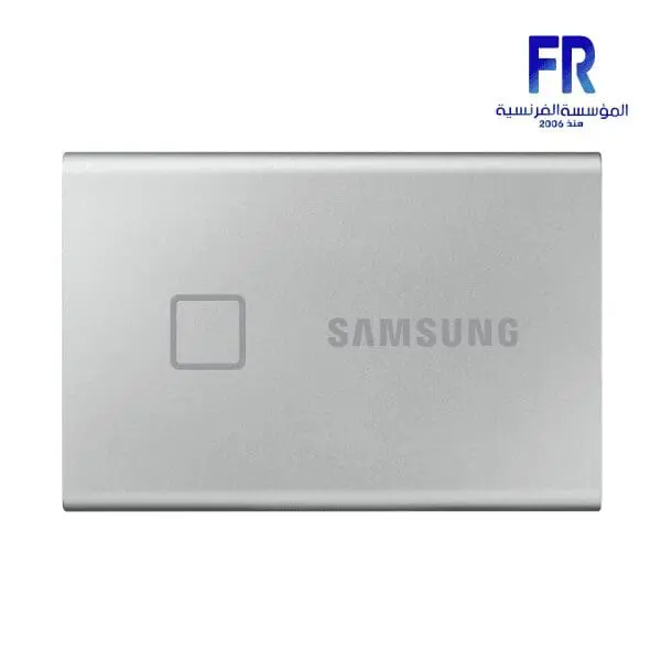 SAMSUNG T7 Touch 500GB SILVER EXTERNAL SOILD STATE DRIVE