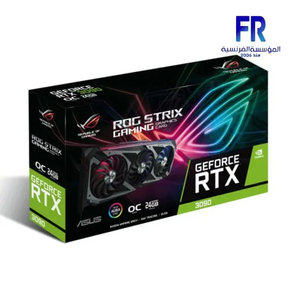 ASUS RTX 3090 ROG STRIX GAMING OC 24G DDR6X GRAPHIC CARD