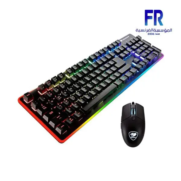 COUGAR DEATHFIRE EX MECANICAL SWITCH WIRED GAMING KEYBOARD AND MOUSE COMBO