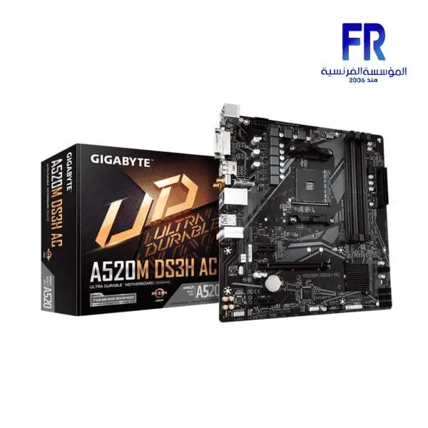 GIGABYTE A520M DS3H AC MOTHERBOARD