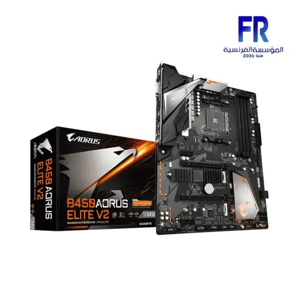 GIGABYTE B450 AORUS ELITE V2 MOTHERBOARD