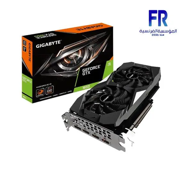 GIGABYTE GTX 1650 WINDFORCE OC 4G GRAPHIC CARD