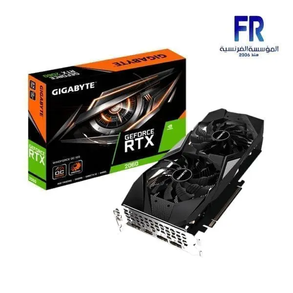 GIGABYTE RTX 2060 WINDFORCE OC 12GB GRAPHIC CARD