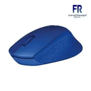 LOGITECH M185 BLACK/BLUE WIRELESS MOUSE