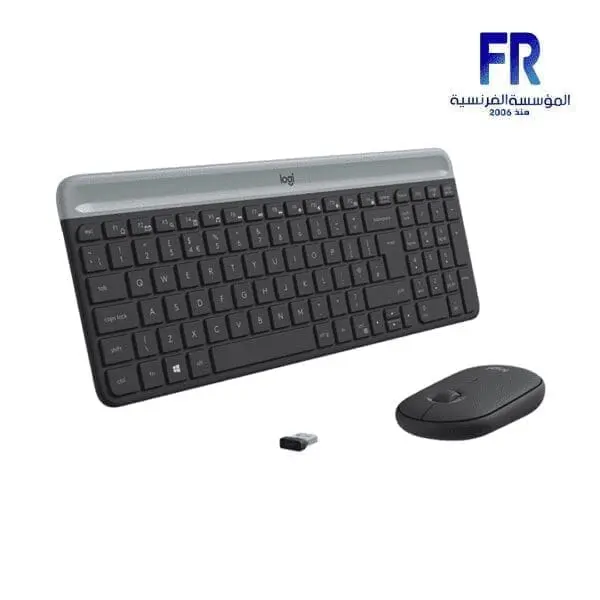 LOGITECH MK470 SLIM WIRLESS KEYBOARD AND MOUSE COMBO