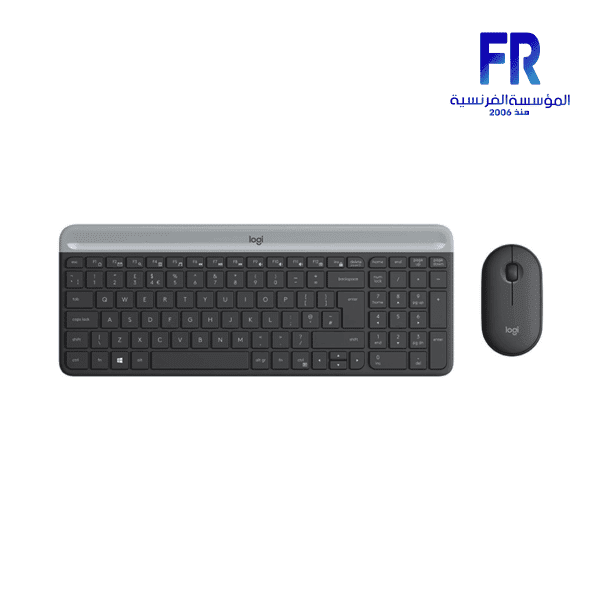 LOGITECH MK470 SLIM WIRLESS KEYBOARD AND MOUSE COMBO