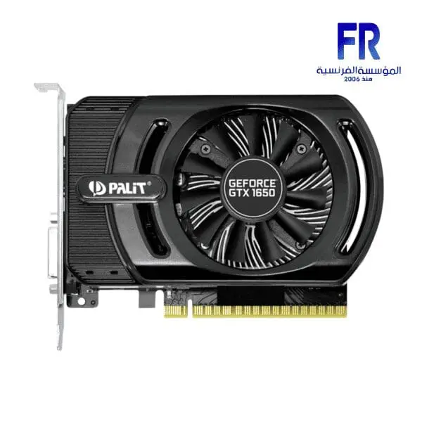 PALIT GTX1650 STORMX 4GB DDR5 GRAPHIC CARD