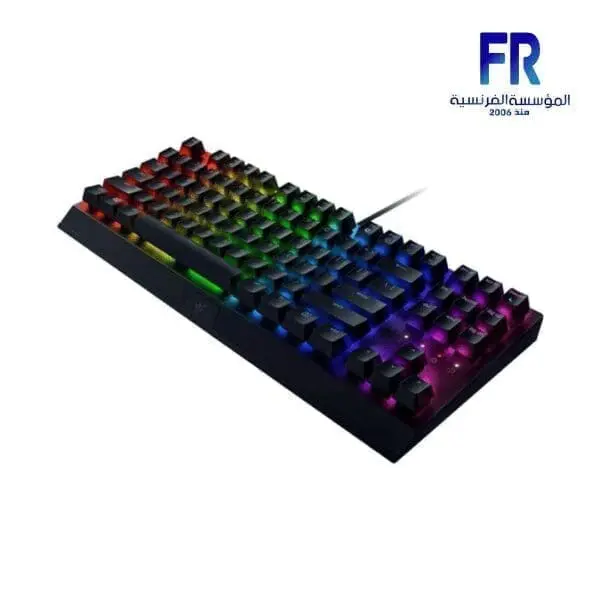 RAZER BLACKWIDOW V3 TENKEYLESS GREEN SWITCHES GAMING KEYBOARD