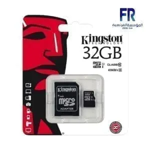 KINGSTON 32GB CLASS10 80MB/S MICRO SD CARD