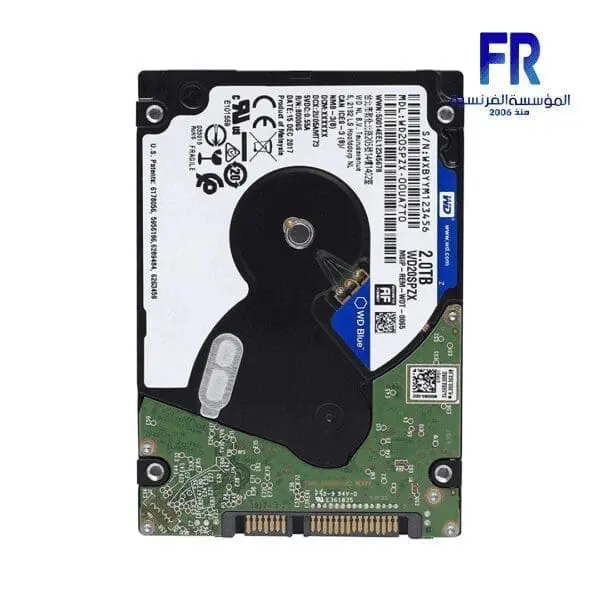 WD BLUE 2T INTERNAL LAPTOP HARD DRIVE