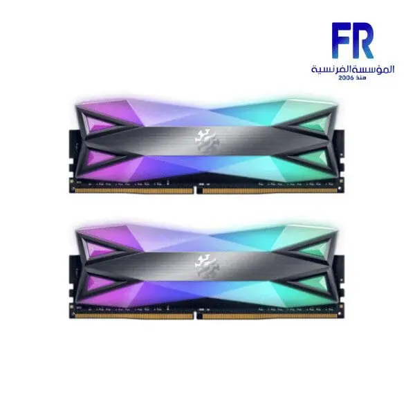 XPG SPECTRIX D60G 16GB ( 2x8) DDR4 3200MHZ DESKTOP MEMORY