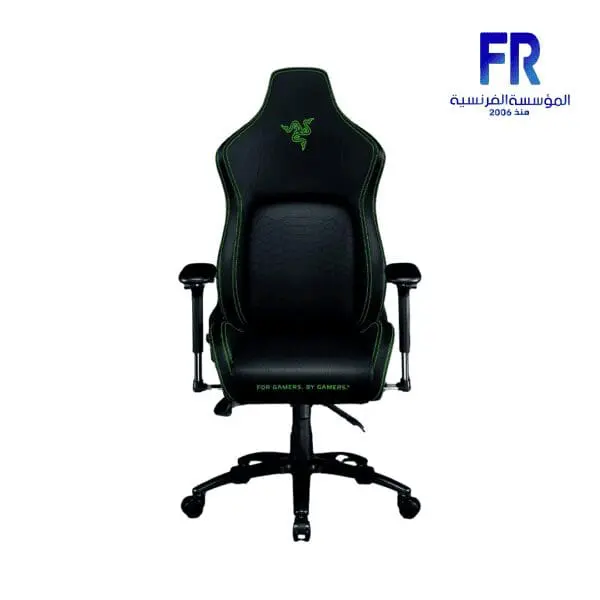 RAZER ISKUR BLACK GREEN GAMING CHAIR