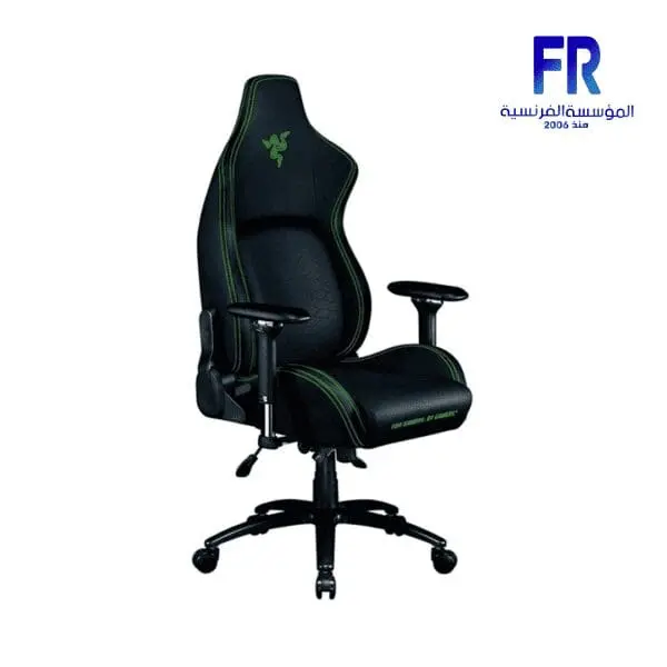 RAZER ISKUR BLACK GREEN GAMING CHAIR