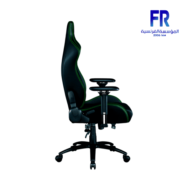 RAZER ISKUR BLACK GREEN GAMING CHAIR