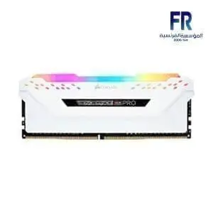 CORSAIR VENGEANCE WHITE RGB PRO 32GB (2X16GB) DDR4 3200MHZ DESKTOP MEMORY