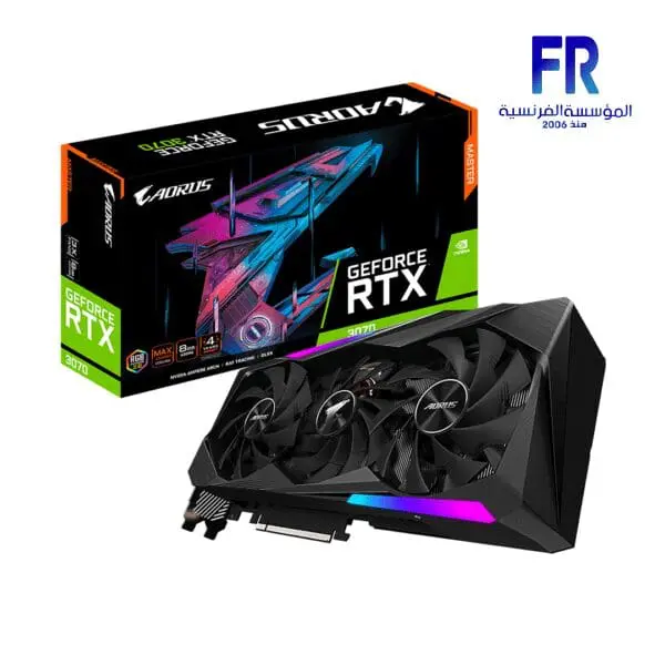 GIGABYTE AORUS RTX 3070 8GB MASTER GRAPHIC CARD