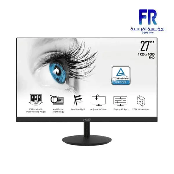 MSI PRO MP271 27 INCH 75HZ 5MS FHD IPS MONITOR