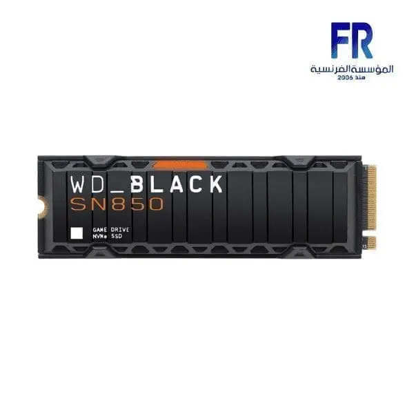 WD BLACK GAME DRIVE HEATSINK SN850 1TB M.2 NVMe INTERNAL SOILD STATE DRIVE