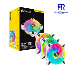 iCUE QL120 RGB 120mm PWM White Fan