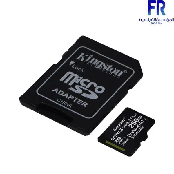 KINGSTON 256GB CLASS 10 100MBS MICRO SD Card