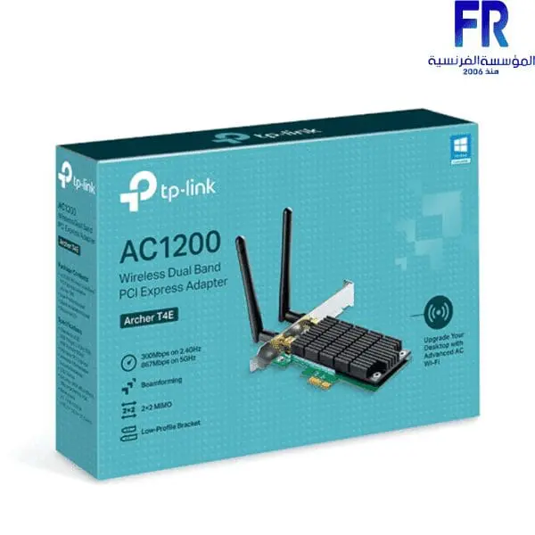 TPLINK ARCHER T4E AC1200 WIRELESS DUAL BAND PCI EXPRESS Adapter