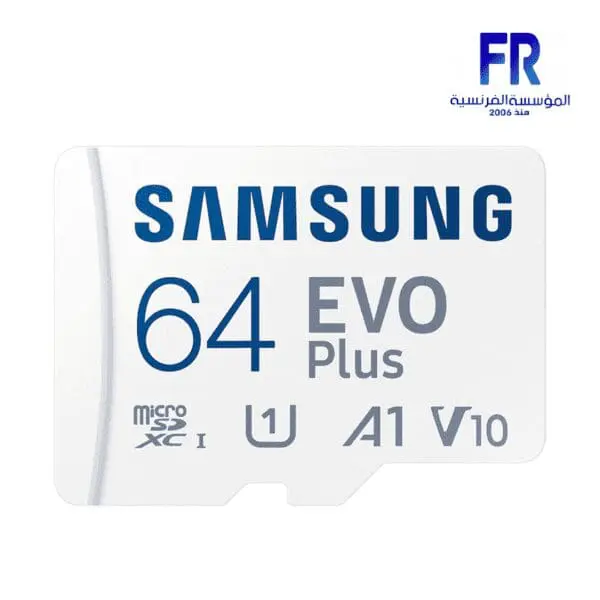 SAMSUNG EVO PLUS 64GB MICRO SD XC CARD