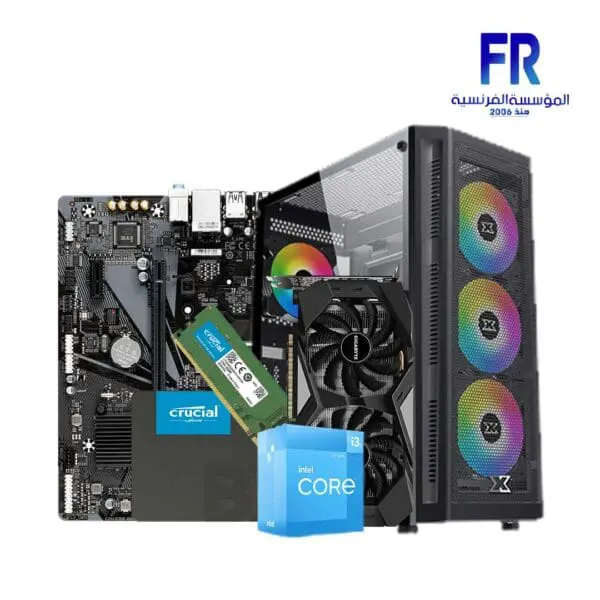 ALFRENSIA FRIDAY GAMING I3-12100F H610M 8GB DDR4 240GB SSD GTX 1660 TI OC MASTER X BUILD