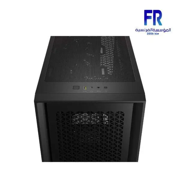 CORSAIR ICUE 4000D AIRFLOW TEMPERED GLASS BLACK MID TOWER Case