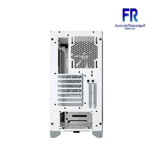 CORSAIR ICUE 4000D AIRFLOW TEMPERED GLASS WHITE MID TOWER Case