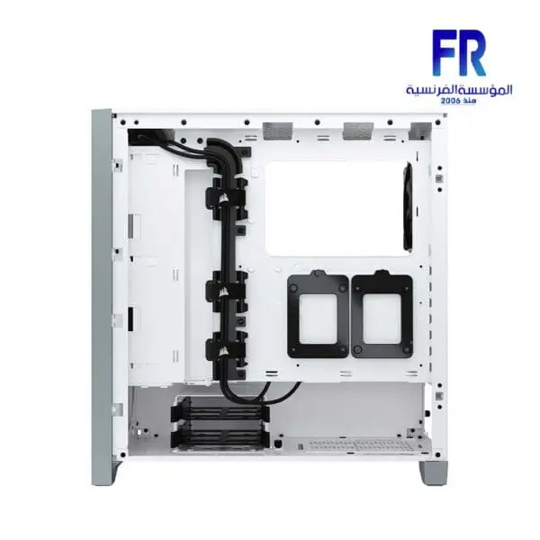 CORSAIR ICUE 4000D AIRFLOW TEMPERED GLASS WHITE MID TOWER Case