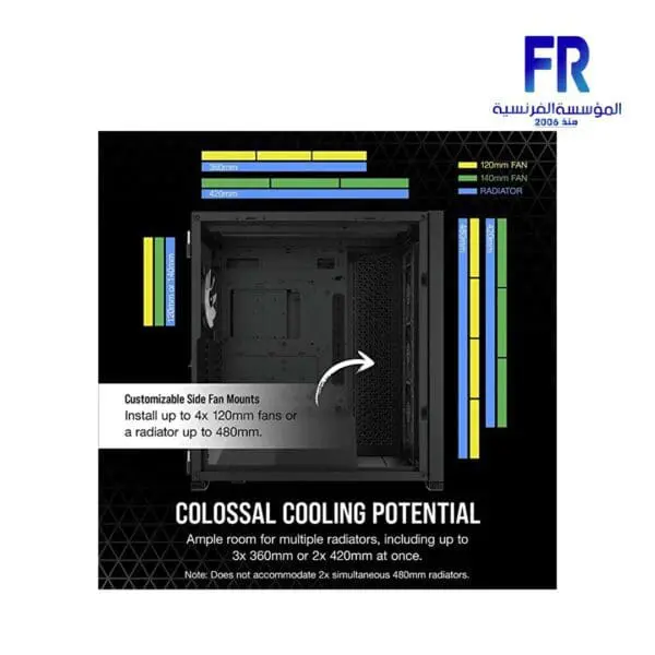 CORSAIR ICUE 7000X RGB BLACK FULL TOWER Case