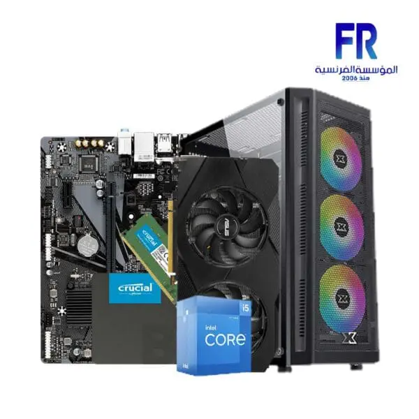       ALFRENSIA FRIDAY GAMING I5-12400F H610M 8GB DDR4 240GB SSD GTX 1660 SUPER OC MASTER X BUILD