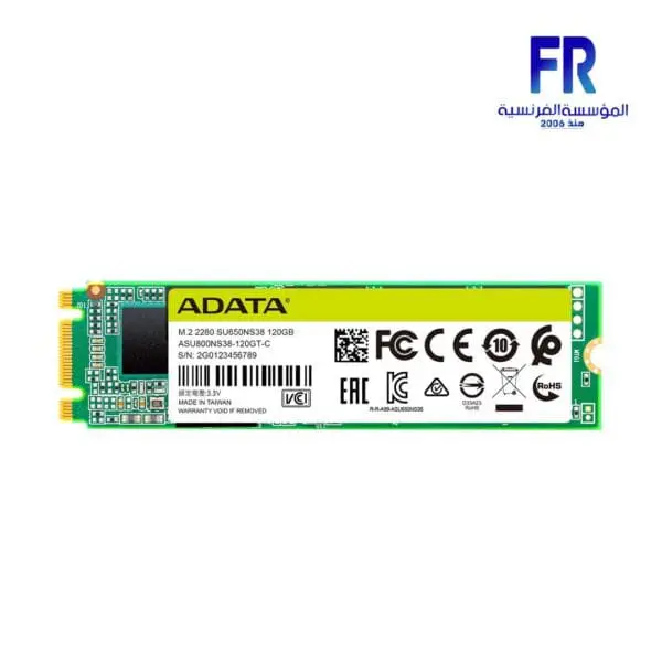 ADATA SU650 120GB M2 INTERNAL SOILD STATE Drive