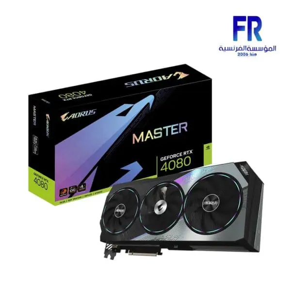 GIGABYTE RTX 4080 AORUS MASTER 16GB GDDR6X GRAPHIC Card