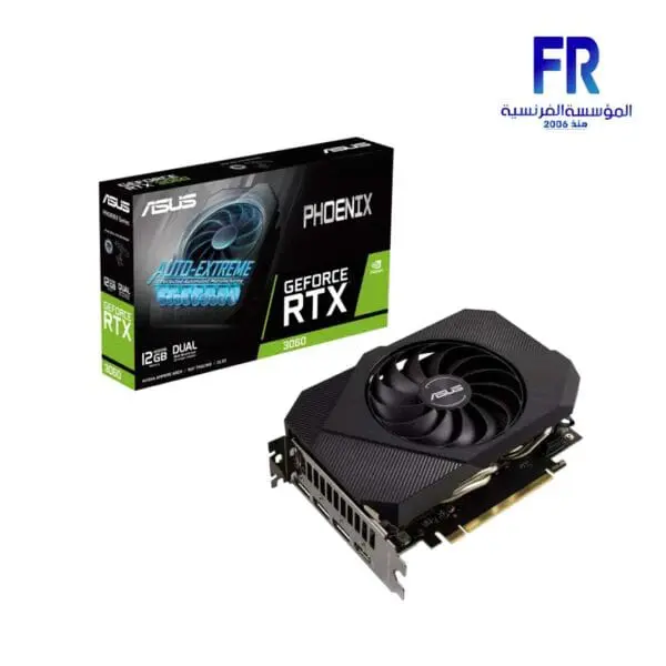 ASUS PHOENIX RTX 3060 V2 12GB DDR 6 GRAPHIC Card