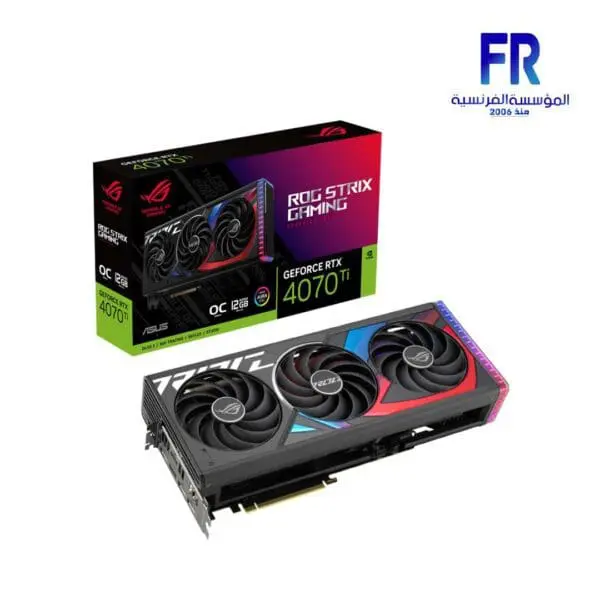 ASUS ROG STRIX RTX 4070Ti 12GB GDDR6X OC EDITION DLSS GRAPHIC Card