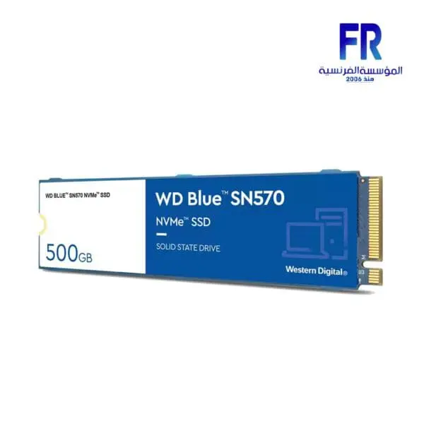 Wd Blue Sn570 500Gb M2 Nvme Internal Solid State Drive SSD - Image 2