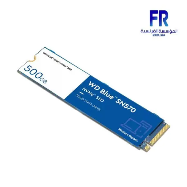 Wd Blue Sn570 500Gb M2 Nvme Internal Solid State Drive SSD - Image 3