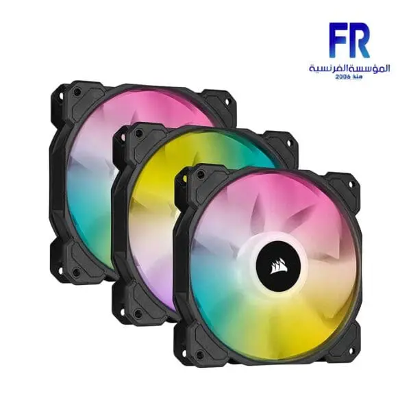 CORSAIR ICUE SP120 RGB ELITE 3 Fans with Controller Fan